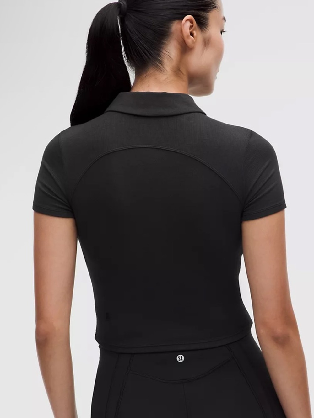 Lululemon Button-Up Collared Short-Sleeve Shirt